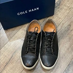 Cole Haan Grand os men’s black leather shoes